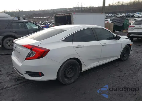 2020 Honda Civic Lx z USA, uszkodzony, nr VIN 2HGFC2F69LH560822